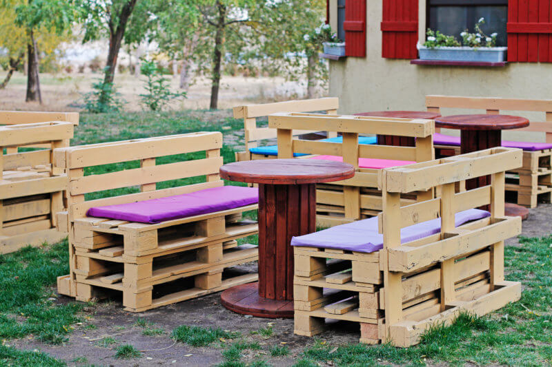 pallet benches